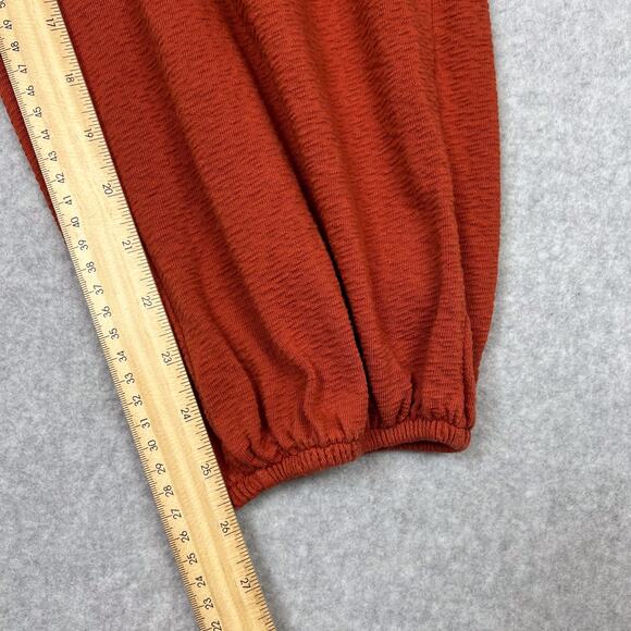 Free People Beach Don't Kill My Vibe Pants in Bronze Size Medium - Picture 11 of 14